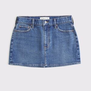 Abercrombie mid rise mini skirt